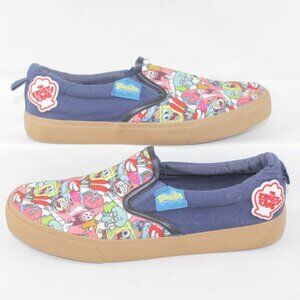Ground Up Spongebob Sqaurepants Gang The Krusty Krab Slip-On Shoes Men's Size 10